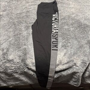 Victoria's Secret Black/Silver leggings